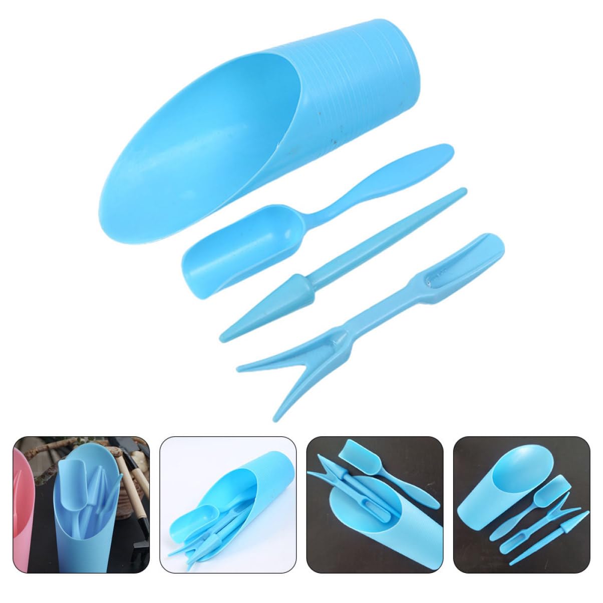 4pcs/set, Plastic Durable Buck - Plant Parent Tools ulasan dan harga