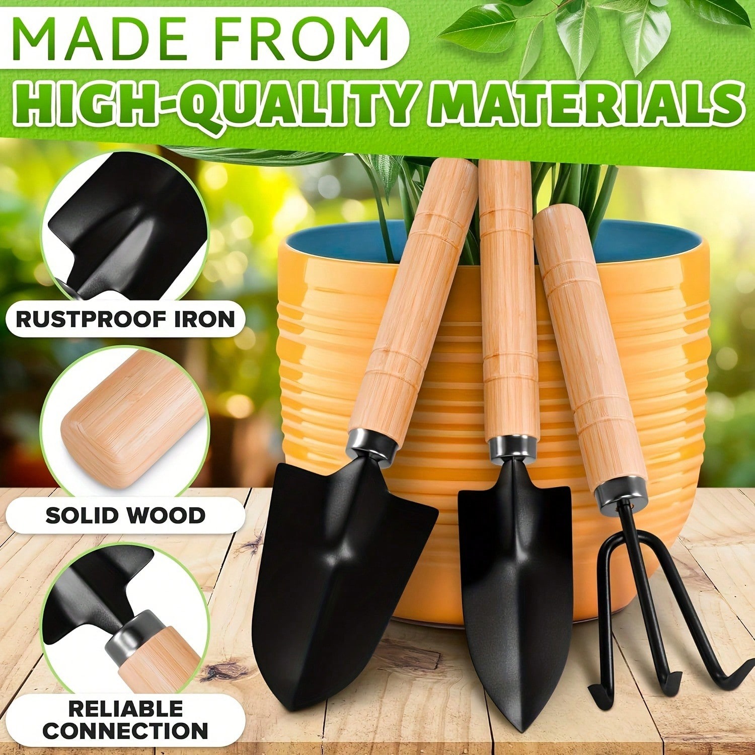 3PC/1Set Mini Gardening Tools  - Plant Parent Tools ulasan dan harga