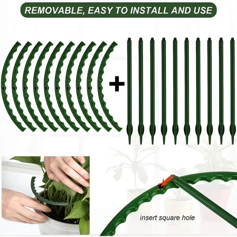 Plastic Plant Support Pile Sta - Plant Parent Tools ulasan dan harga